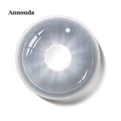 Annouda Contact Lens Frost Mirage Blue – Clear Icy Glow & 6-Month Natural Comfort Wear