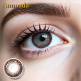 Annouda Contact Lens Sugar Cocoa Choco – Sweet Glossy Shine & 6-Month Natural Comfort Wear