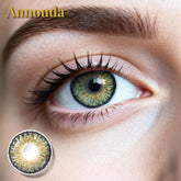 Annouda Cocoa Glow 6-Month Colored Contact Lenses – Warm, Radiant & Natural Brown