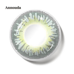 Annouda Contact Lens Sage Glimmer Green – Soft Radiant Glow & 6-Month Natural Comfort