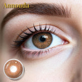 Annouda Contact Lens Rustle Ember Brown – 6-Month Use