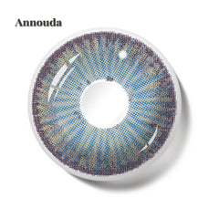 Annouda Contact Lens Azure Whisper Blue – Clear Dreamy Shine & 6-Month Gentle Comfort