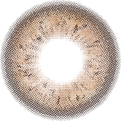 Annouda Hazel Brown Contact Lens – 14.2mm Gentle Natural Glow | 6-Month Use