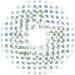 Annouda Ice Blue Contact Lens – 14.0mm Soft Cool Glow | 6-Month Use