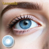 Annouda Contact Lens Moonwave Blue – 14.2mm Luminous Ocean Glow & 6-Month Natural Comfort Wear