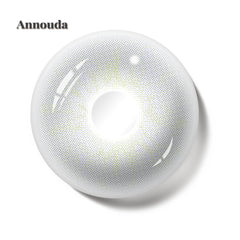 Annouda Contact Lens Mist Halo Gray – 14.2mm Soft Radiant Glow & 6-Month Natural Comfort Wear