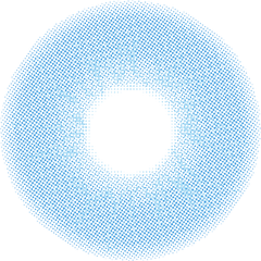 Annouda Contact Lens Moonwave Blue – 14.2mm Luminous Ocean Glow & 6-Month Natural Comfort Wear