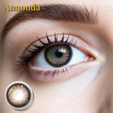 Annouda Contact Lens Mocha Whisper Brown – 14.0mm Natural Soft Glow & 6-Month Everyday Comfort Wear