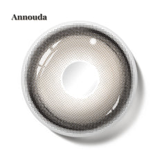 Annouda Mist Gray Contact Lens – 14.2mm Natural Soft Glow | 6-Month Use