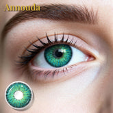 Annouda Contact Lens Jade Whisper Green – 14.2mm Clear Radiant Glow & 6-Month Natural Comfort Wear