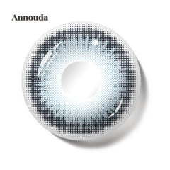 Annouda Aqua Blue Contact Lens – 14.2mm Clear Fresh Look | 6-Month Use