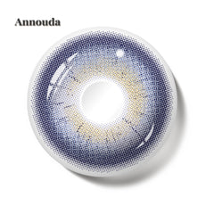 Annouda Contact Lens Arctic Whisper Blue – 14.2mm Clear Icy Radiance & 6-Month Elegant Comfort Wear