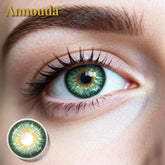 Annouda Contact Lens Enchanted Moss Green – 14.2mm Soft Natural Glow with 6-Month Lasting Comfort