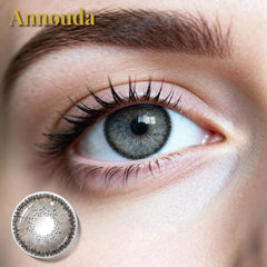 Annouda Mocha Satin 6-Month Colored Contact Lenses – Rich, Smooth & Natural Brown