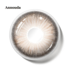 Annouda Contact Lens Cinderbrew Brown – 6-Month Use
