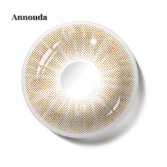 Annouda Mocha Brown Contact Lens – 14.3mm Gentle Warm Glow | 6-Month Use
