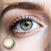 Annouda Contact Lens Amber Dune Brown – 14.3mm Warm Natural Glow with 6-Month Lasting Comfort