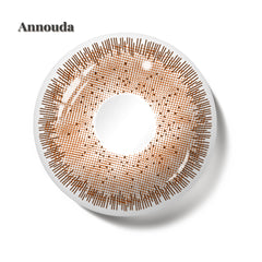 Annouda Contact Lens Velvet Ember Chocolate – 6-Month Use