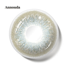 Annouda Contact Lens Meadow Glint Green 6-Month – Fresh Natural Tone for Bright Daily Eyes