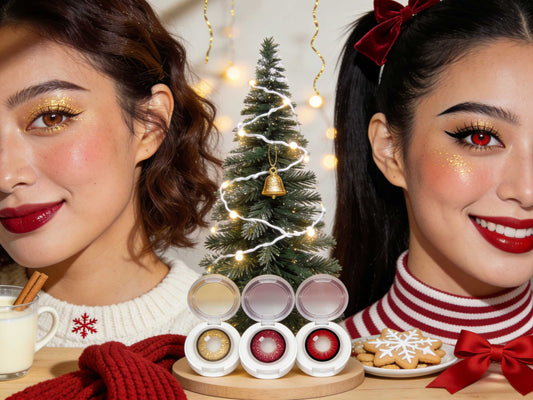 Christmas Contacts Recommendations: From Subtle Glow to Bold Santa Vibes