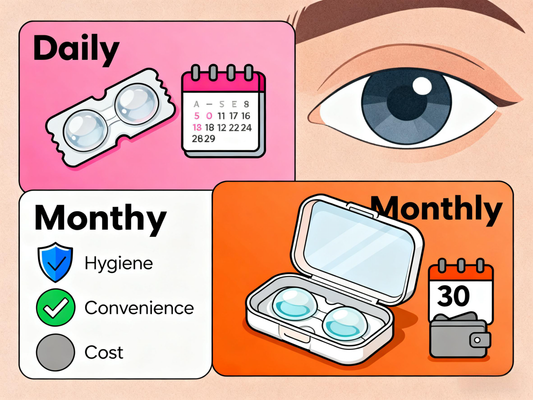 The Ultimate Guide to Colored Contact Lens Types: Daily, Monthly & More