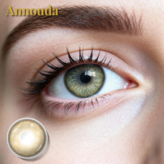 Annouda Contact Lens Caramel Choco Glow – Warm Sweet Shine & 6-Month Gentle Comfort