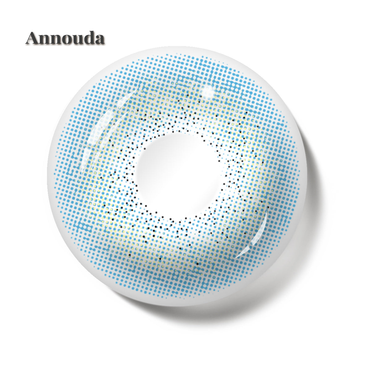 Annouda Contact Lens Tidal Frost Blue – 6-Month Use