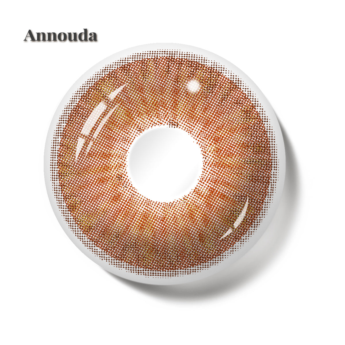 Annouda Contact Lens Rustle Ember Brown – 6-Month Use