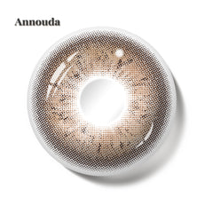 Annouda Hazel Brown Contact Lens – 14.2mm Gentle Natural Glow | 6-Month Use