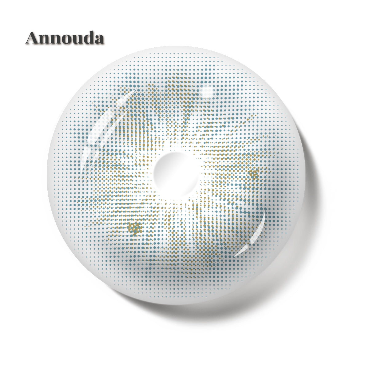 Annouda Ice Blue Contact Lens – 14.0mm Soft Cool Glow | 6-Month Use