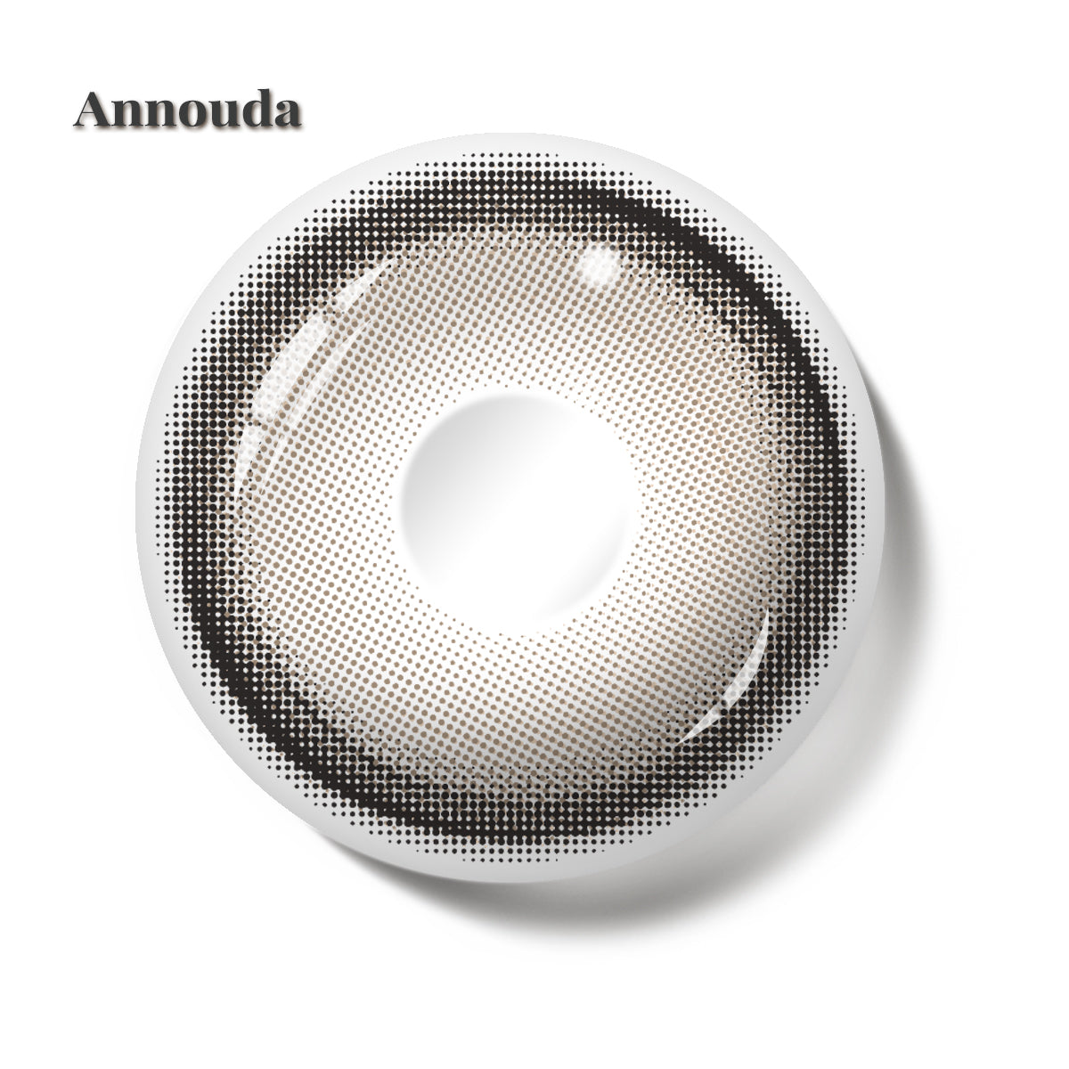 Annouda Mist Gray Contact Lens – 14.2mm Natural Soft Glow | 6-Month Use