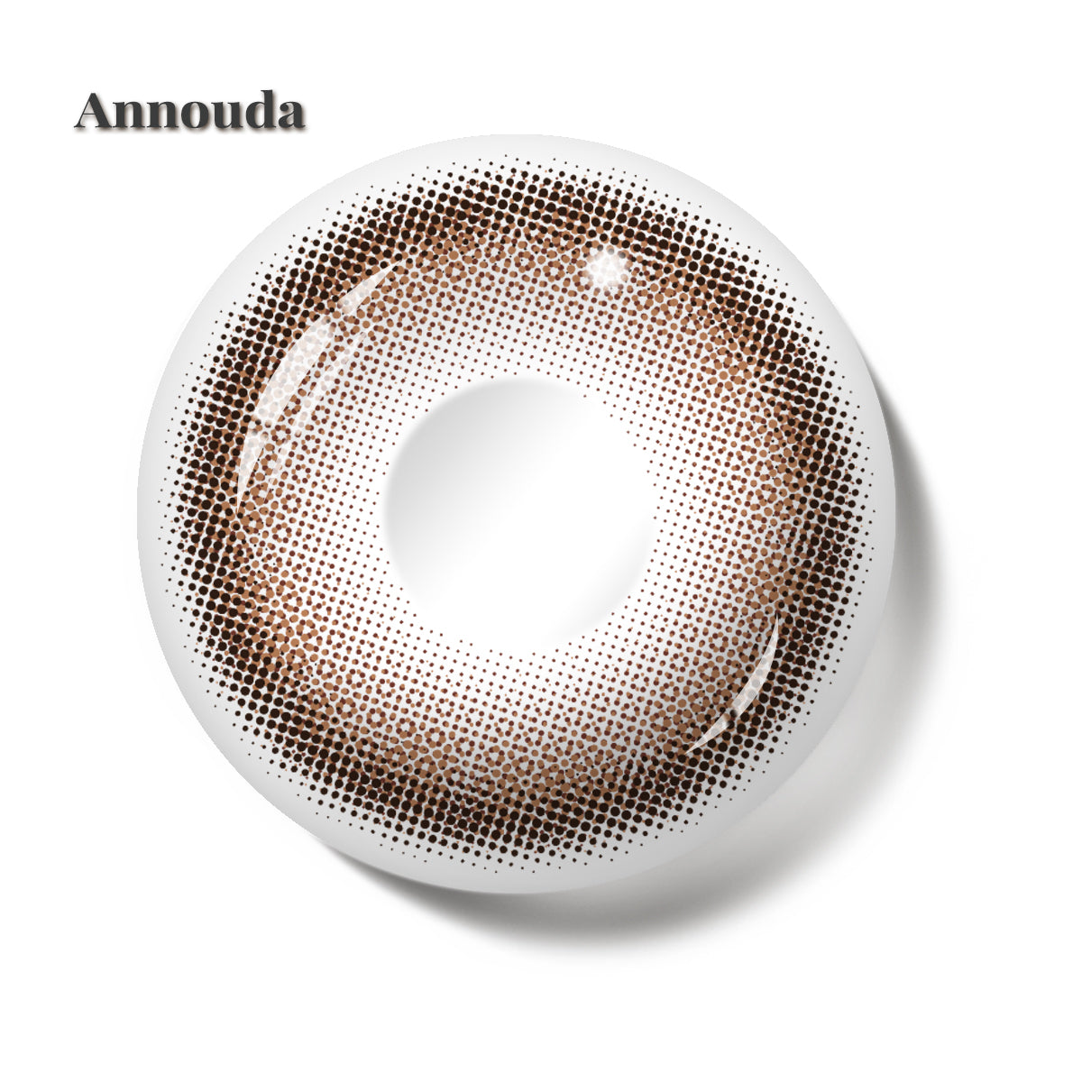 Annouda Contact Lens Golden Dusk Brown – Warm Radiant Glow & 6-Month Natural Comfort