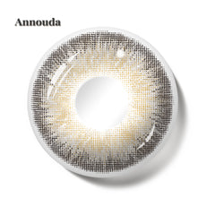Annouda Contact Lens Chestnut Glaze Brown – 14.2mm Natural Luminous Depth & 6-Month Everyday Comfort Wear