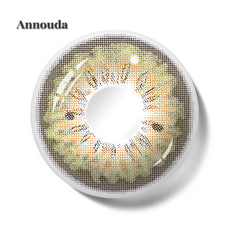 Annouda Emerald Green Contact Lens – 14.2mm Bright Natural Eyes | 6-Month Use