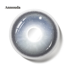 Annouda Sapphire Blue Contact Lens – 14.5mm Bright Aqua Glow | 6-Month Use