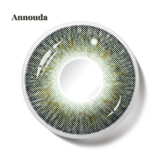 Annouda Contact Lens Forest Halo Green – 14.2mm Soft Luminous Depth & 6-Month Natural Comfort Wear