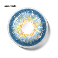 Annouda Contact Lens Celestial Tide Blue – 14.2mm Cool Ocean Glow & 6-Month Natural Comfort Wear