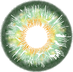 Annouda Contact Lens Enchanted Moss Green – 14.2mm Soft Natural Glow with 6-Month Lasting Comfort