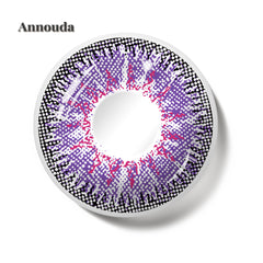 Annouda Contact Lens Twilight Amoura Violet – 14.5mm Dreamy Radiant Shade with 6-Month Soft Comfort Wear