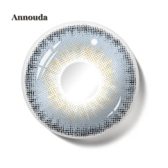 Annouda Ocean Blue Contact Lens – 14.2mm Clear Radiant Look | 6-Month Use