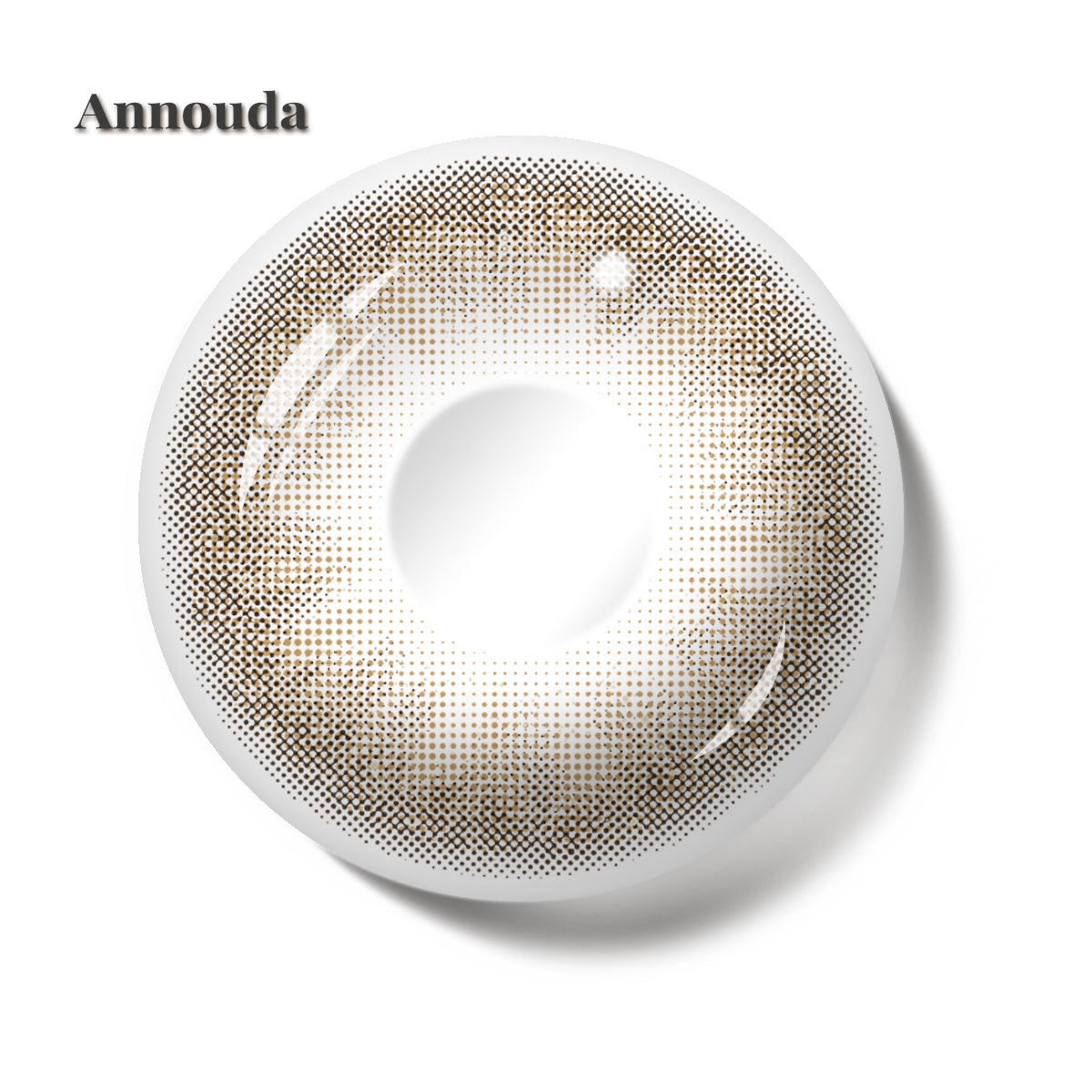 Annouda Contact Lens Amber Veil Brown – 6-Month Use
