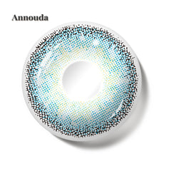 Annouda Contact Lens Glacier Drift Blue – 6-Month Use