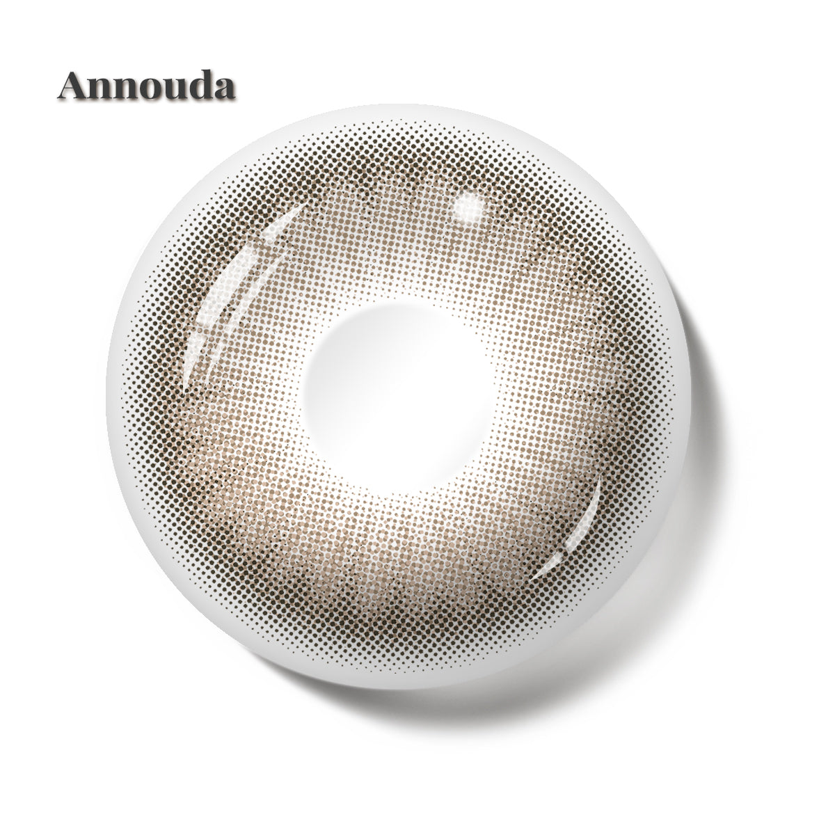 Annouda Contact Lens Maple Sheen Brown – Soft Amber Radiance & 6-Month Natural Comfort