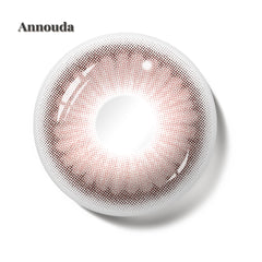 Annouda Contact Lens Petal Glow Pink – Soft Luminous Charm & 6-Month Natural Comfort