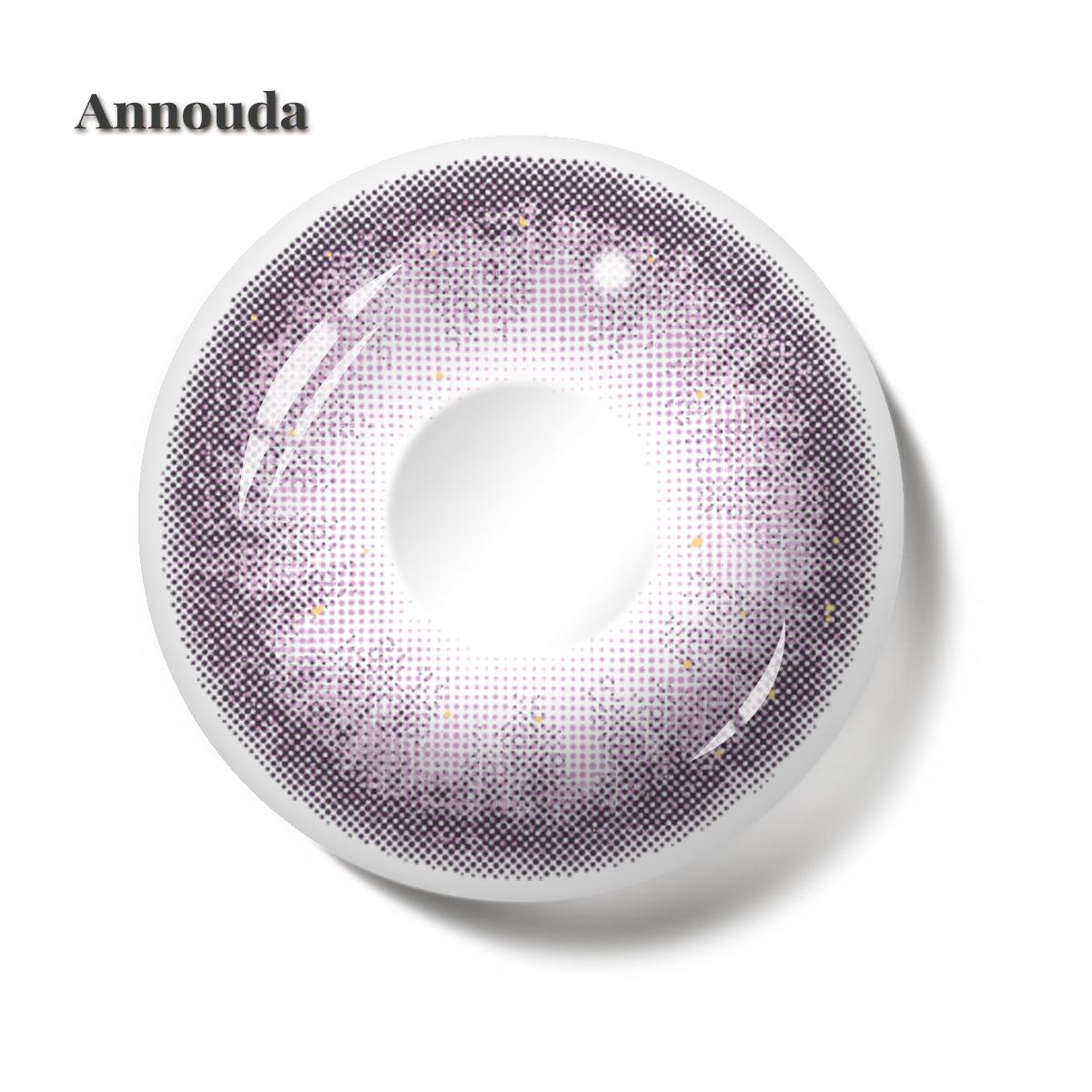 Annouda Contact Lens Mystic Orchid Purple – 6-Month Use