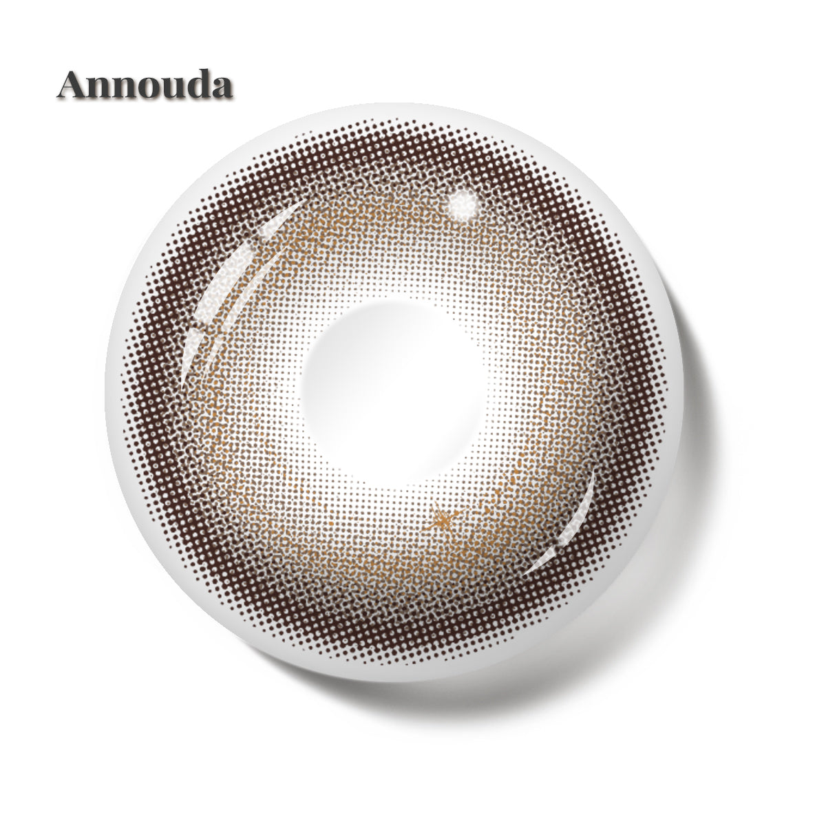 Annouda Contact Lens Mocha Echo Brown – 6-Month Use