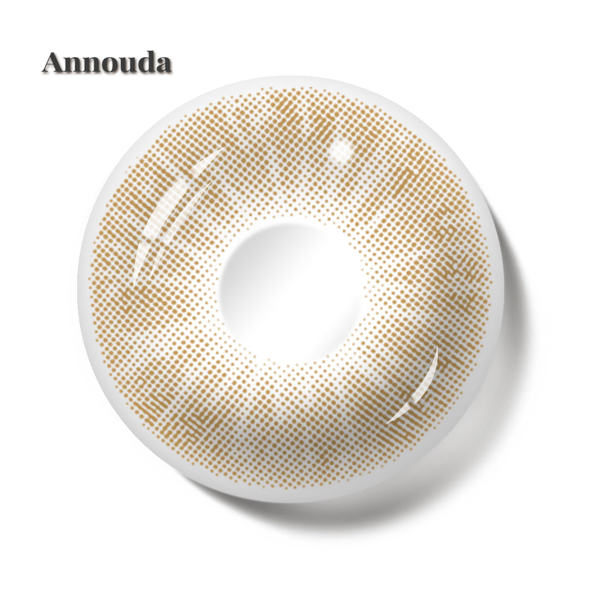 Annouda Mocha Brown Contact Lens – 14.3mm Gentle Warm Glow | 6-Month Use