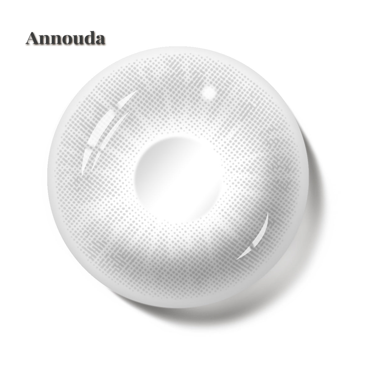 Annouda Pearl Gray Contact Lens – 14.3mm Soft Radiant Look | 6-Month Use