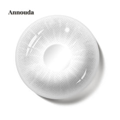 Annouda Pearl Gray Contact Lens – 14.3mm Soft Radiant Look | 6-Month Use