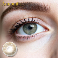 Annouda Mocha Brown Contact Lens – 14.3mm Gentle Warm Glow | 6-Month Use